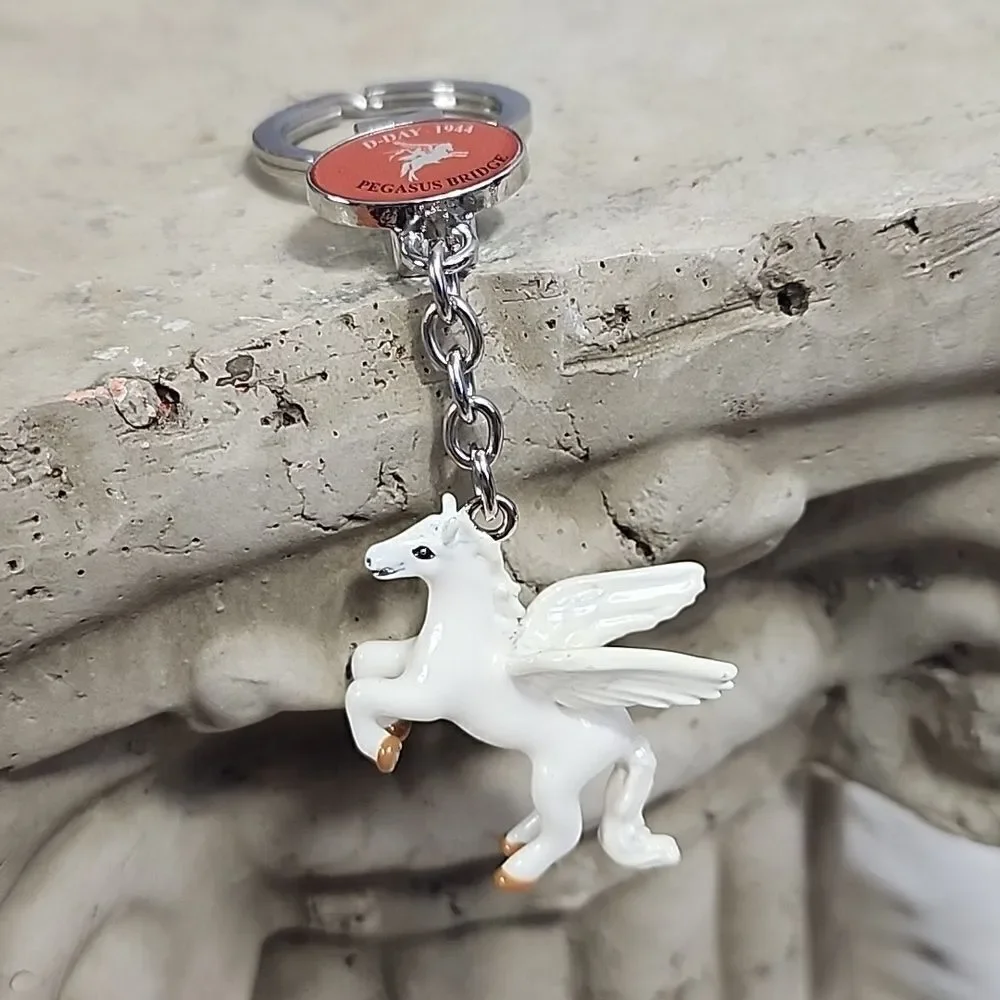 Vintage D Day Pegasus Bridge Keychain